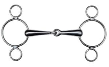 Pessoa Snaffle Art.3 Rings EF