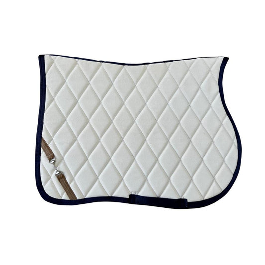 Horseline saddle pad with applications